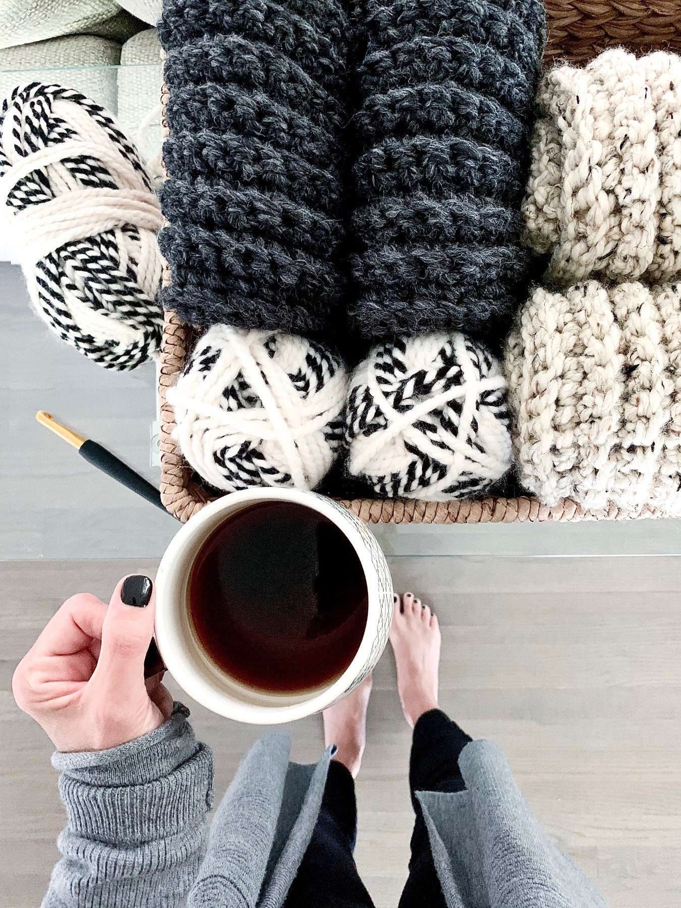 Crochet Pattern | Easy Chunky Ribbed Unisex Infinity Scarf | THE ANELLO ...