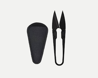 Modern Minimalist Craft Knit + Crochet | STAINLESS STEEL SCISSORS + Sheath