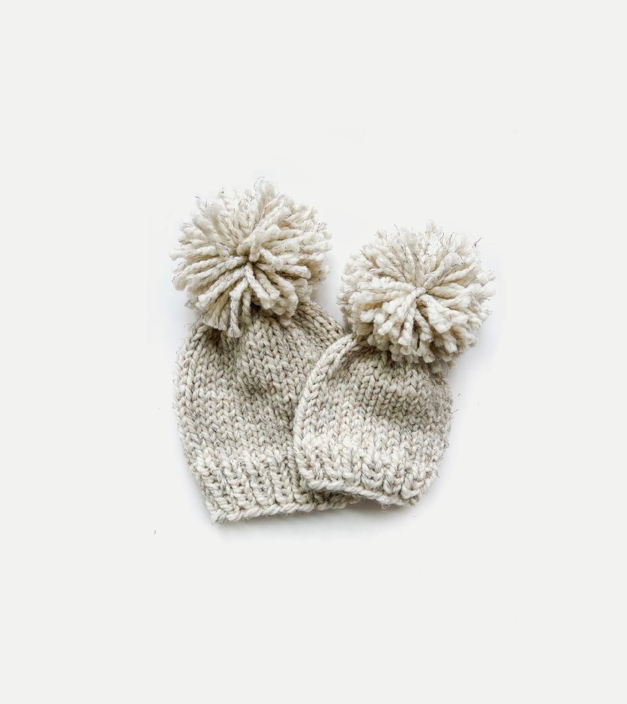 Gorro de Lana con Pompones para Niña - Shopmami