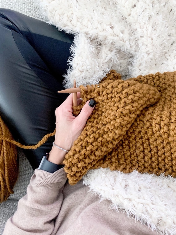 bufanda a punto bobo