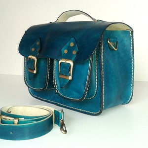 Leather Camera Bag ,Green Color ,ipad bag ,messenger bag ,green bag ,handbag ,daily bag ,satchel