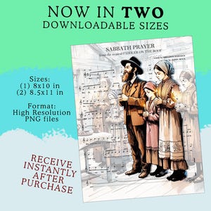 Sabbath Prayer | Fiddler on the Roof Gifts | Theater Prints | Digital Art