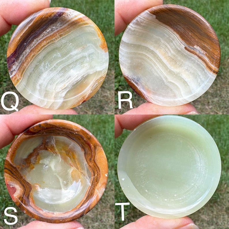 Small Mexican Onyx Stone Bowls 画像 20