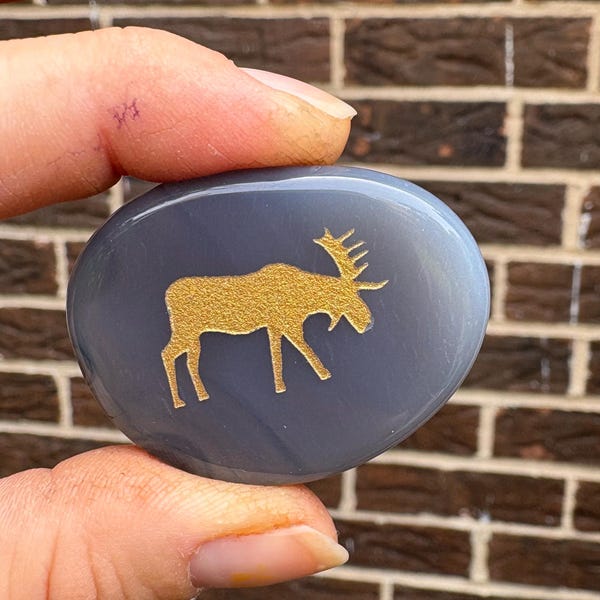Pick Your Favorite Moose Totem Stone