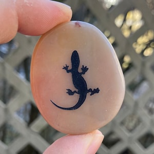 Pick Your Favorite Lizard Totem Stone, Spirit Animal Crystal Healing Gift