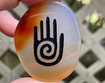 Pick Your Favorite Hopi Hand Totem Stone, Spirit Animal Crystal Healing Gift