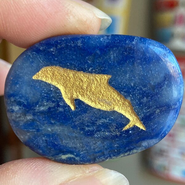 Pick Your Favorite Dolphin Totem Stone, Spirit Animal Crystal Healing Gift