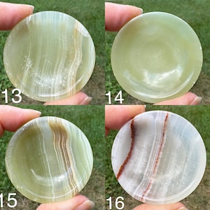 Small Mexican Onyx Stone Bowls 画像 8