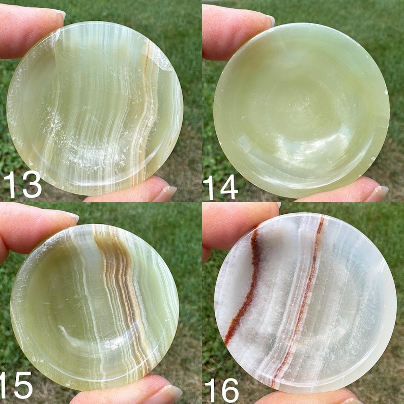 Small Mexican Onyx Stone Bowls 画像 8