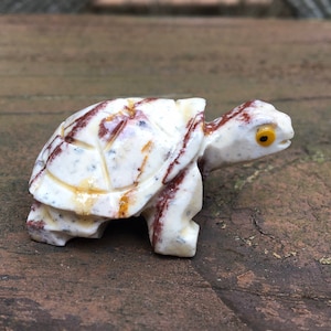 Carved Stone Turtle, Soapstone Totem Animal, Spirit Animal Gift