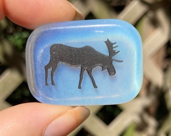 Pick Your Favorite  Moose Totem Stone, Spirit Animal Crystal Healing Gift