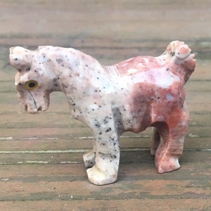 Carved Stone Horse, Soapstone Totem Animal, Spirit Animal Gift