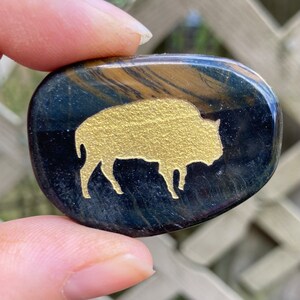 Pick Your Favorite Buffalo Totem Stone, Bison Spirit Animal Crystal Healing Gift