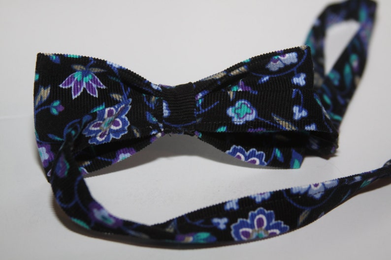 black bow tie fashion tie Mens bow tie single layer bow tie corduroy fabric flower bow tie pre tied bow tie,semi formal tie