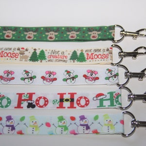 Christmas, winter  Lanyard, Ribbon Lanyard, ID Badge Key Holder, Lanyard, Lanyard, Novelty Gift,