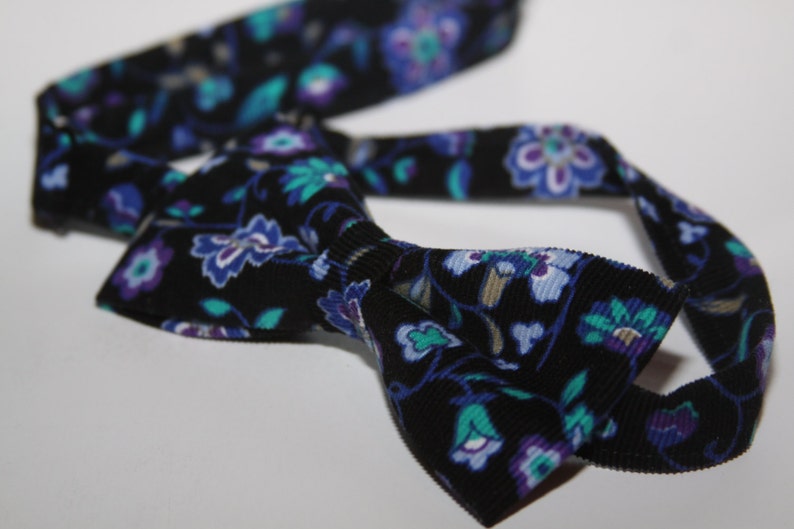 black bow tie fashion tie Mens bow tie single layer bow tie corduroy fabric flower bow tie pre tied bow tie,semi formal tie