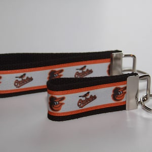 Key chain with the Baltimore Orioles Ribbon, Novelty Gift,