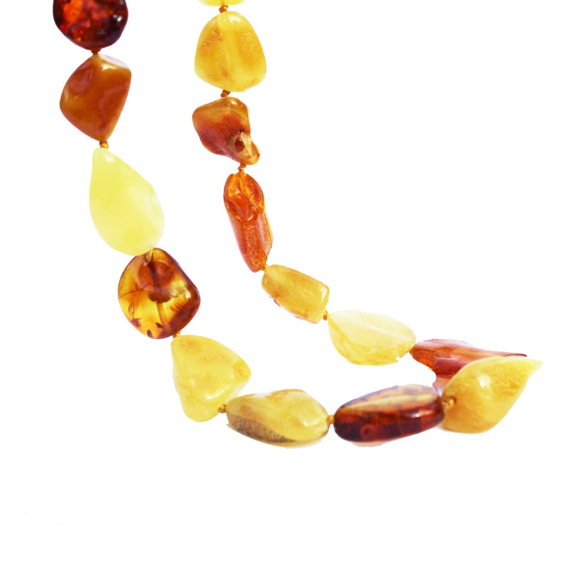 comes in a lovely gift box Amber Jewellery NEW Long Honey-mix baltic amber Necklace Necklace