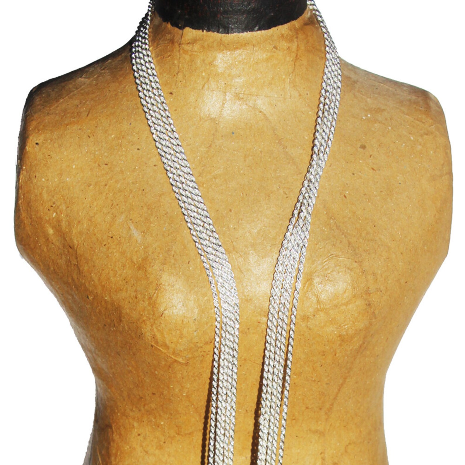 Sterling Silver SOLID ROPE Chain 16 Inch. 7.5 Inch. 18 Etsy UK