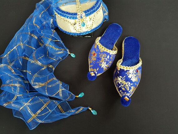 traditionele sandalen glinstering en glans Schoenen Meisjesschoenen Verkleden Turkse Ottomaanse pantoffel kostuum schoeisel etnische schoenen Turkse slippers Schoenen Ottomaanse kostuum slippers 
