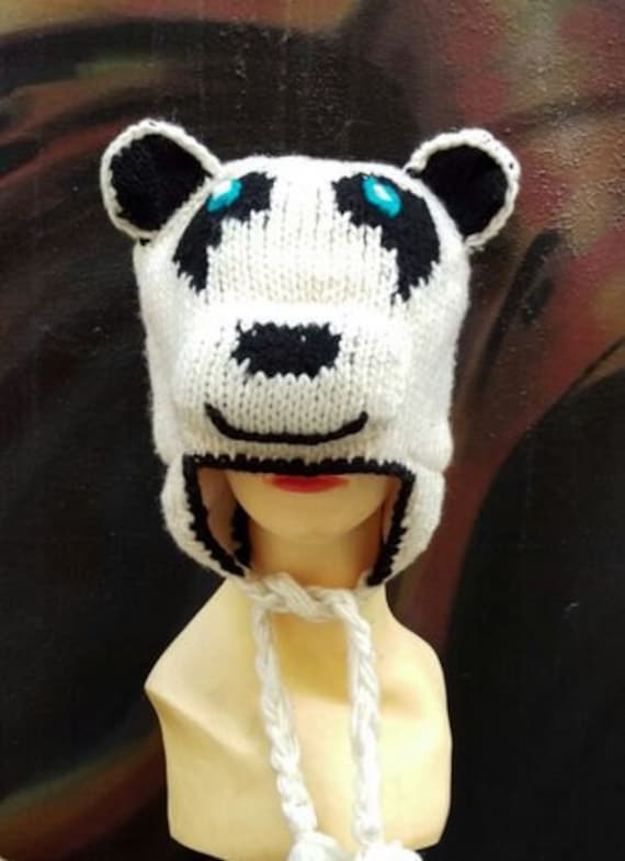 Animal Skull Caps Cute Bear Hats Warm 