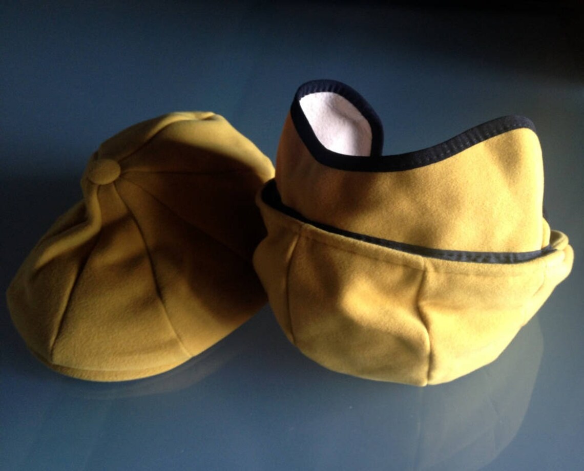 Yellow Newsboy Cap Handmade Hat Eight Piece Hats Newsboy - Etsy