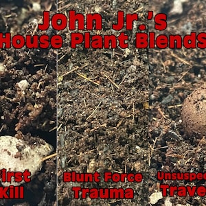 John Jr.'s Soil Blend - Premium Aerated Houseplant Medium and Moisture-Balanced Potting Mix (Shipping Included)