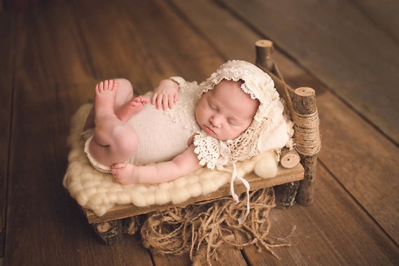 Newborn Bed Photography Prop Newborn Photo Prop Newborn Bed | Etsy