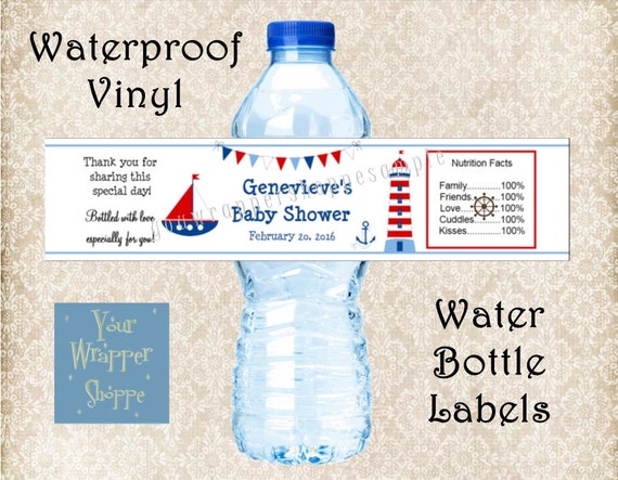 20 BABY MICKEY 1ST PERSONALIZED BIRTHDAY PARTY FAVORS ~ WATER BOTTLE LABELS