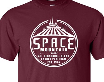 Space Mountain Shirt, Disney Mountains, Disney Shirt for Family Vacation, Disney Family Shirt, Disney Vacation, Splash Mountain Starport 75