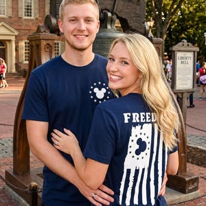 Disney Mickey Freedom patriotic theme park family vacation shirts, american flag hidden mouse distressed t-shirt, liberty square inspired couples matching apparel, freedom flag mouse ears fourth of july tee, magical kingdom patriotic american flag shirt, patriotic mouse head star circle graphic top, vintage style usa flag theme park clothing, matching couples patriotic vacation t-shirts, american pride freedom shirt, independence day magical vacation matching tees, united states flag mouse