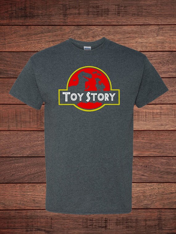 toy story rex jurassic park t shirt