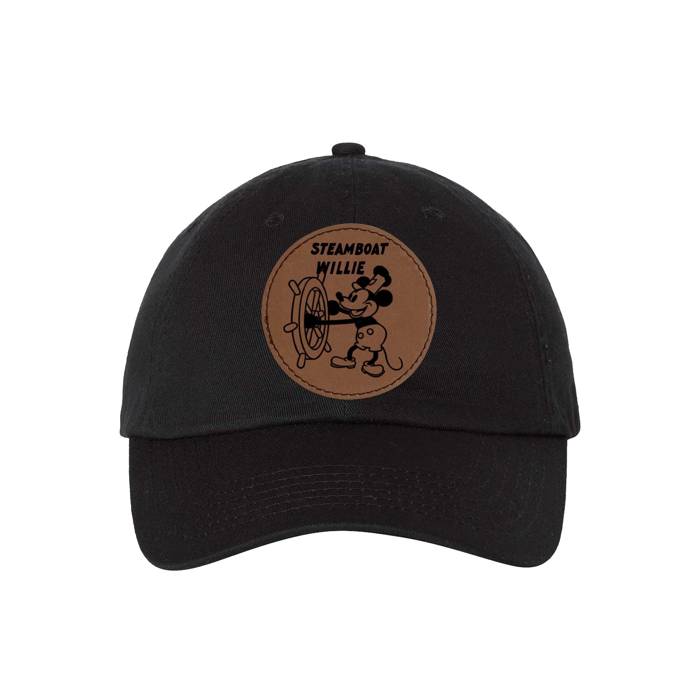 Walt Disney World Steamboat Willie (Mickey Mouse) Women\'s Adjustable Adult Hat Vintage 2000s Walt Disney World Embroidered Mickey Mouse  main image 3