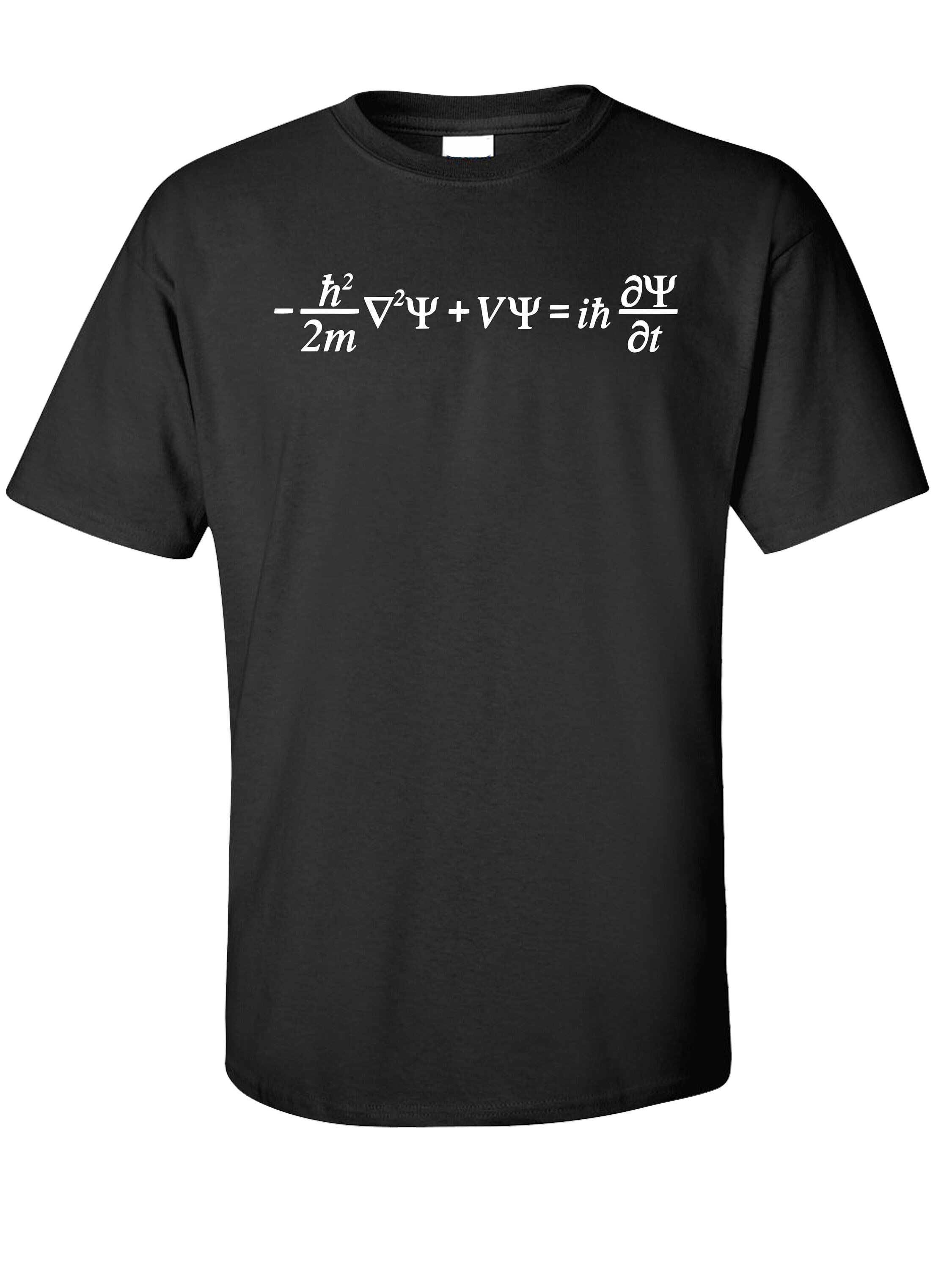 Schrodinger Equation T-shirt: Physics, Science Gift - Etsy