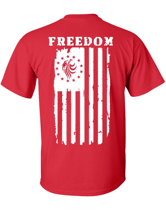 Mickey Freedom Circle T-Shirt - The Disney Nation™ Shop