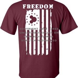 Mickey American Flag Freedom Disney Men Vacation Shirt 13 Colonies Family Vacation Patriotic USA American Honor Disneyland Walt Disney WorldMickey Mouse patriotic shirt
USA flag Disney T-shirt
Mickey Mouse freedom tee
American flag Mickey shirt
Disney 4th of July shirt
Mickey Mouse Independence Day tee Patriotic Disney apparel Mickey Mouse stars and stripes shirt Red, white, and blue Mickey T-shirt Mickey Mouse American pride shirt