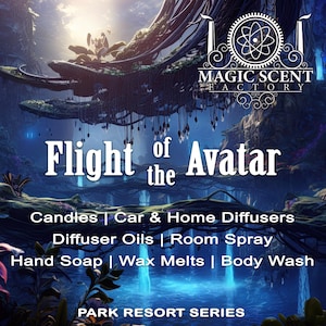 Flight of Passage Ride Fragrance Pandora-Inspired Scent  Disney Animal Kingdom Fragrance  Tropical Rainforest & Floating Mountain Aroma
