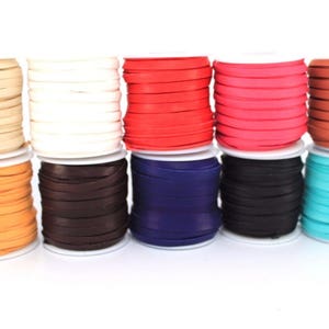 Rocchetto di pizzo in pelle di daino da 3/16", rotolo di pelle di daino da 50 piedi x 5 mm, cordino in pelle per collane, braccialetti, gioielli e perline Forniture in vera pelle