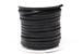 1/8 Inch 3MM Spool of Black Deerskin Leather Lace 50ft Deer Roll Lacing String Cord Craft Supplies Necklace Bracelet Wraps Fringe 