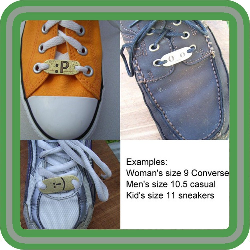 Custom Made Bootlace or Shoelace Tag Etsy