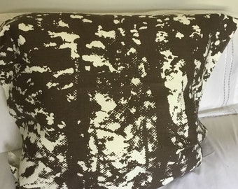 Woodland Print-Bark -one pillow