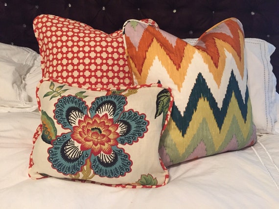 Adras ikat pillow cover Indigo Adras Ikat Cushion | Pillows