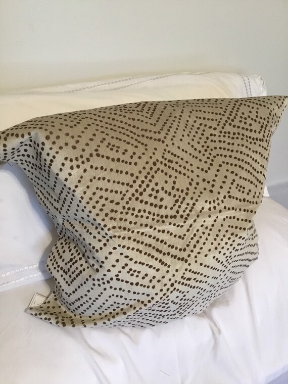 Batik Dot in Dune by Kravet-One Pillow Cover