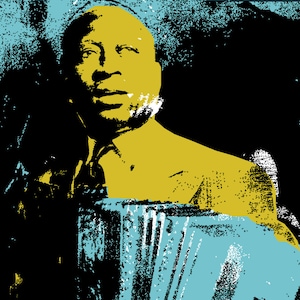 Leadbelly / Lead Belly / Art Print / music art / Vintage / folk / blues / americana / POP ART  / Lowbrow / 12X18 / vintage style  #HLC3