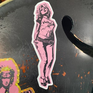 Blondie sticker / Debbie Harry /Punk sticker  / Punk / Blondie / punk girl / Punk Gift / lowbrow / PoP Art /Hardison L Collins III  #HLC3