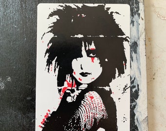 Siouxsie and the Banshees sticker  / Punk art / Gothic art /  Siouxsie and the Banshees / Punk Girl / lowbrow / punk gift  #HLC3
