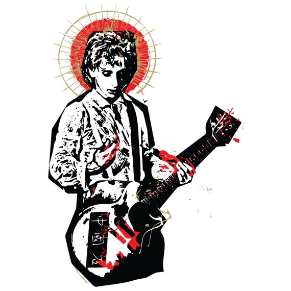 【ポスター】ジョニー・サンダース Johnny Thunders Punk Rock Poster: Original Lowbrow Art - Etsy 日本