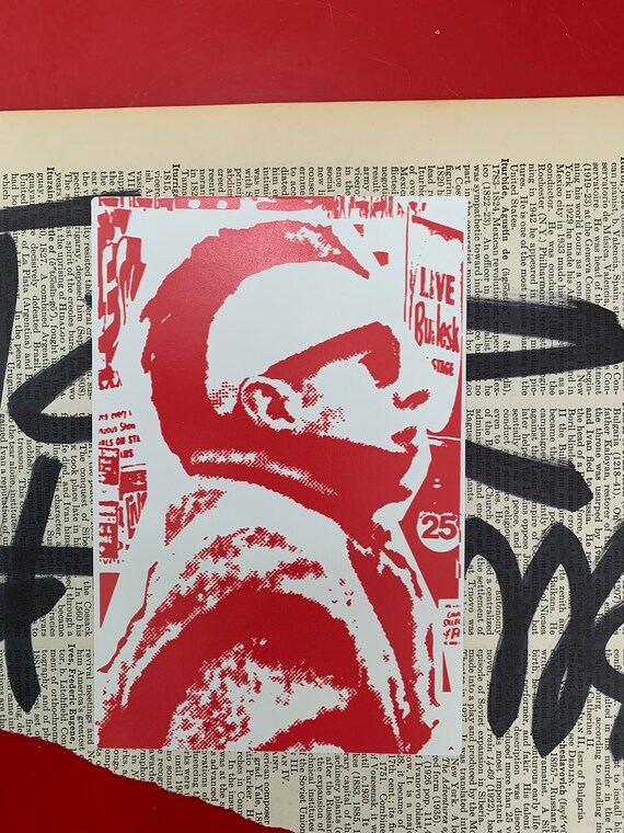 Joe Strummer / the Clash / Sticker / / Punk Rock