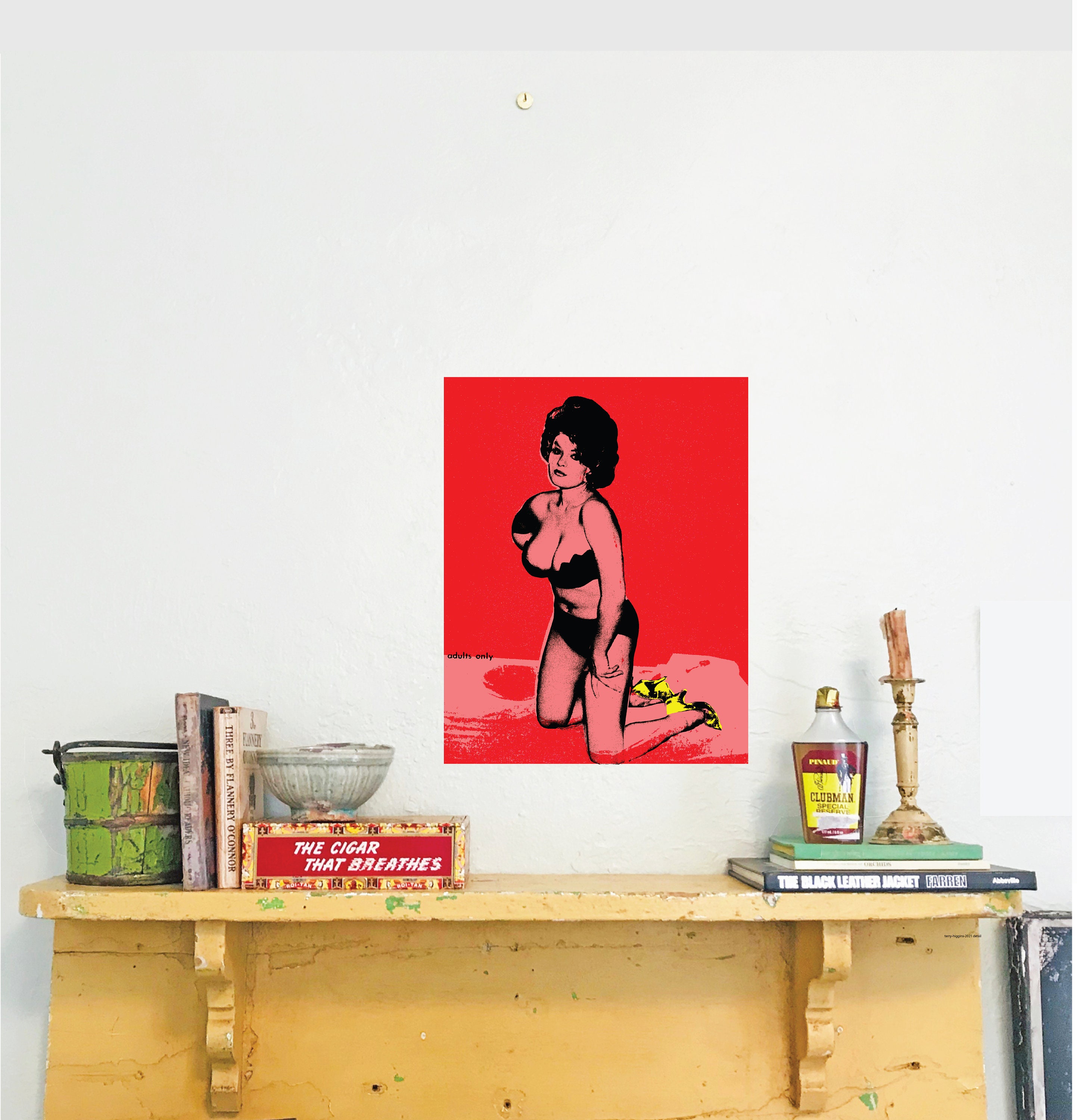 Terry Higgins / Sizzle Burlesque /lowbrow / Sleaze / Sexy / - Etsy