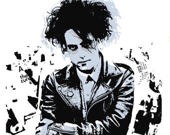 Original 1985 THE CURE Tour Advert/poster, Rare Vintage, 